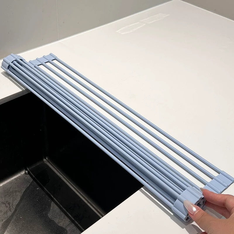 Roll-Up Over-the-Sink Drying Rack