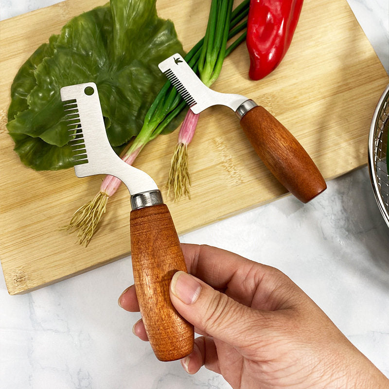 Green Onion Shredder Tool