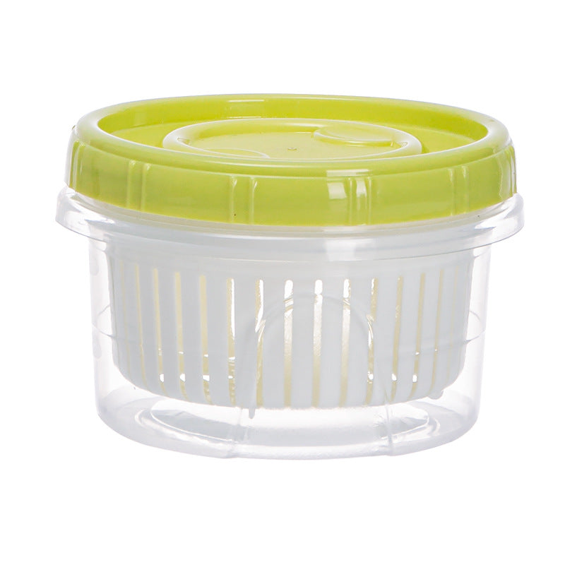 Food Storage Containers with Drain Basket