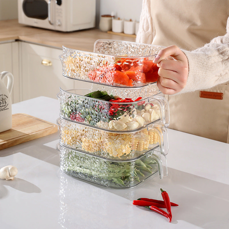 Stackable Refrigerator Storage Bins