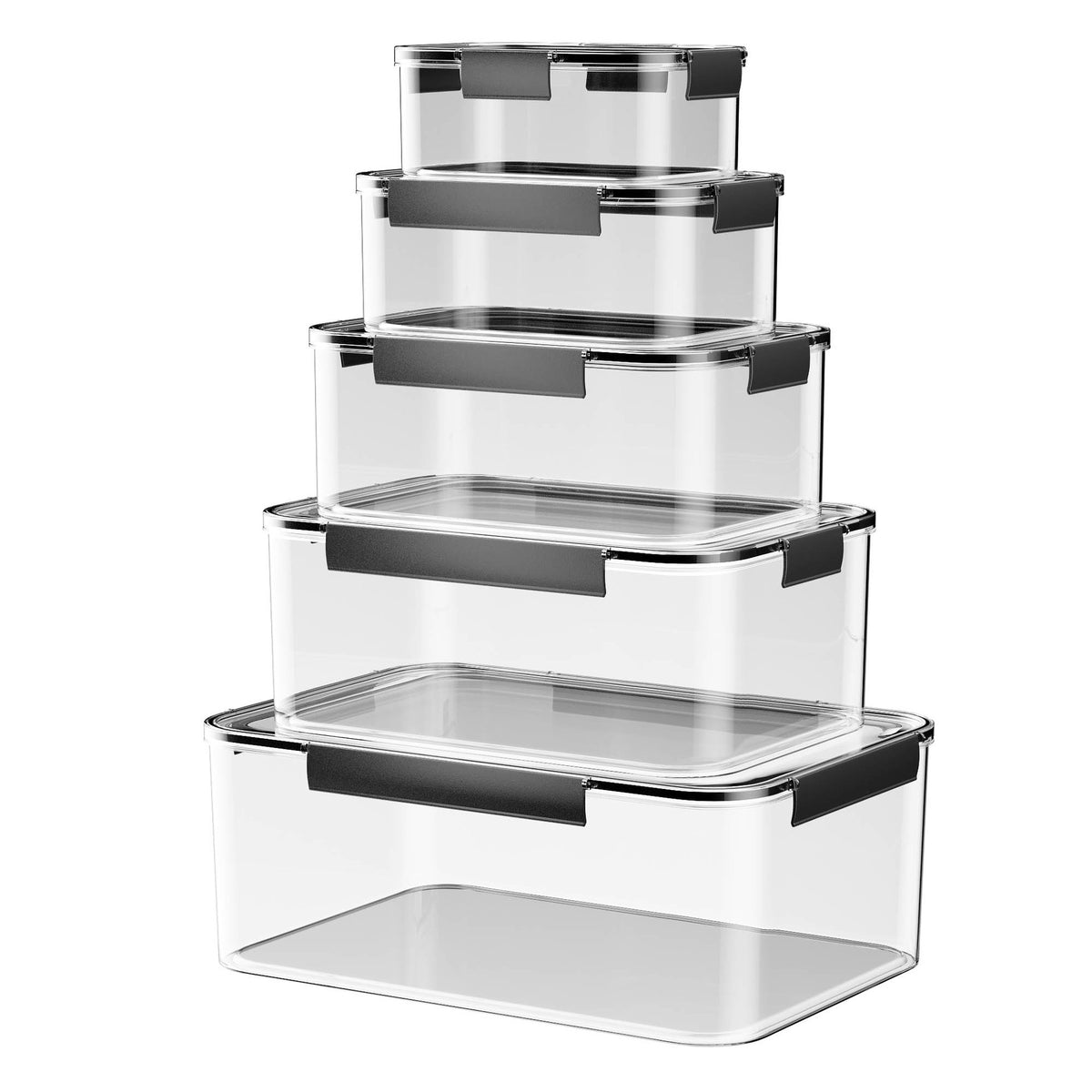 Clear Locking Food Storage Containers