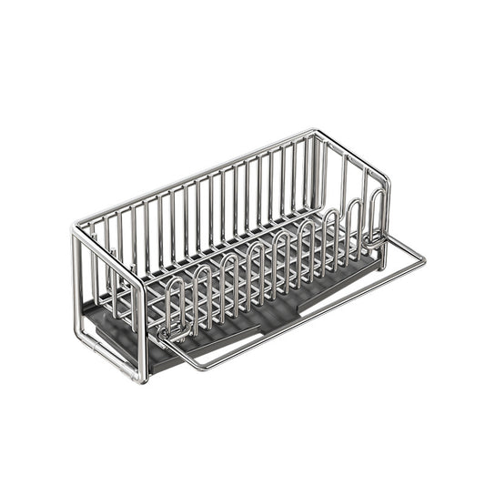 Sink-Side Kitchen Organizer Rack